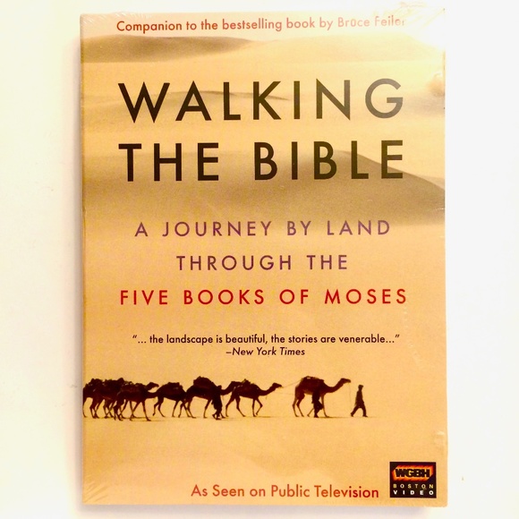 Walking The Bible A Journey by Land Through The Five Books of Moses 2 DVD set - Picture 1 of 3